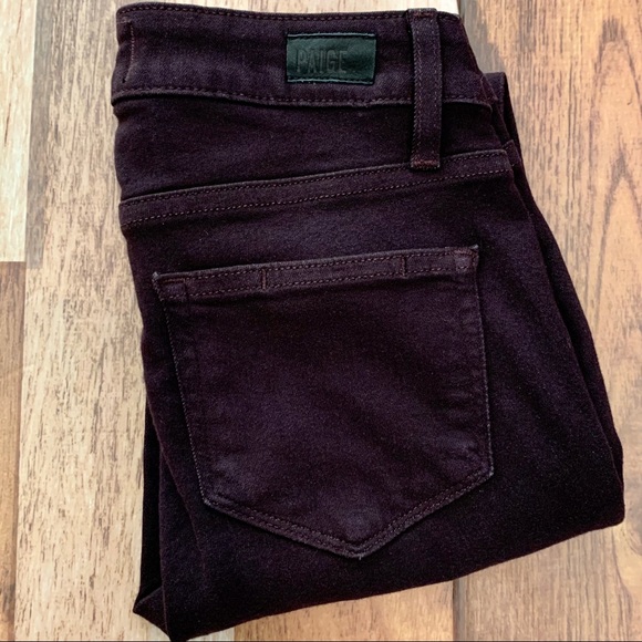Paige Verdugo Ankle Jeans in Java Brown - Picture 2 of 12